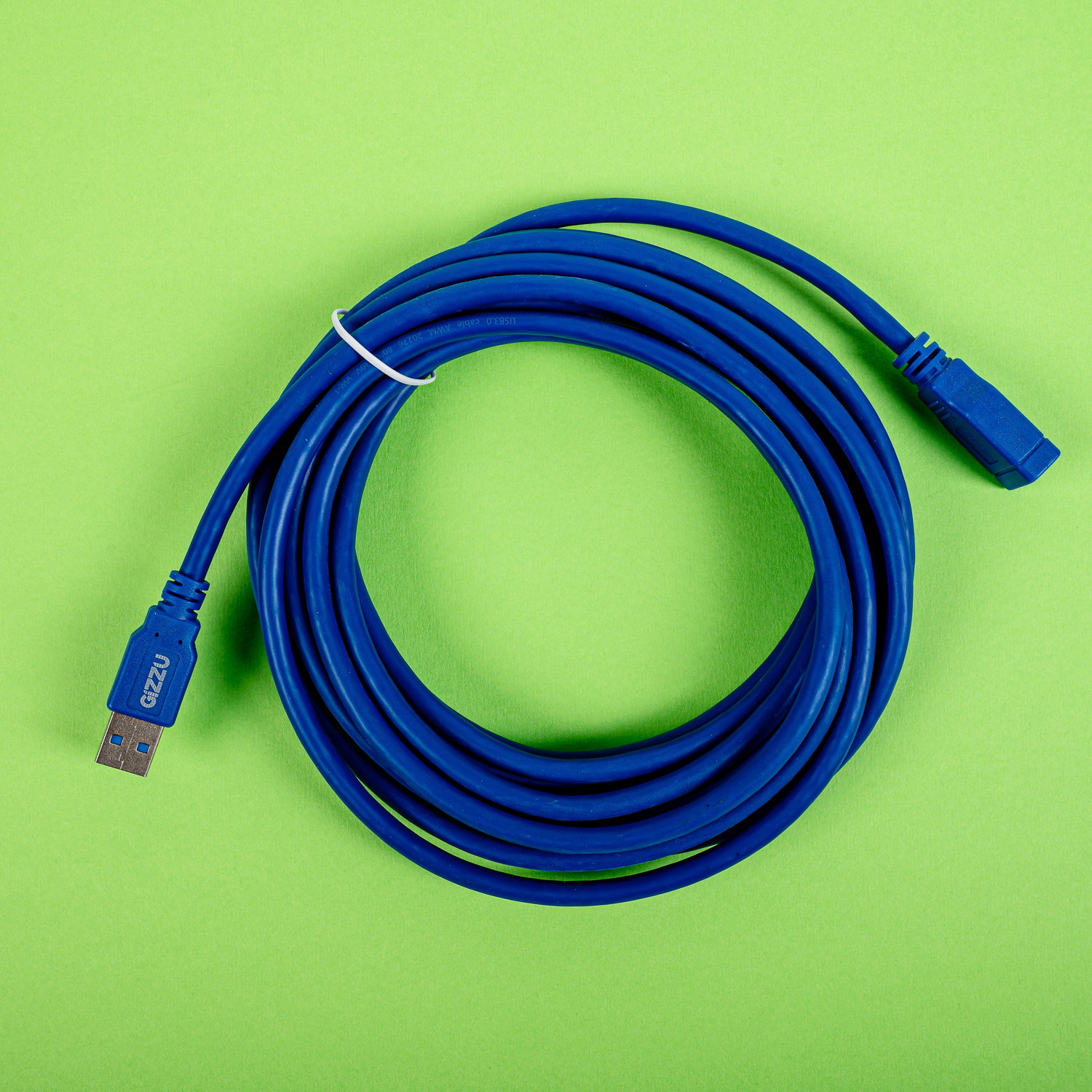 Gizzu USB 3.0 Extension Cable 5m – Blue
