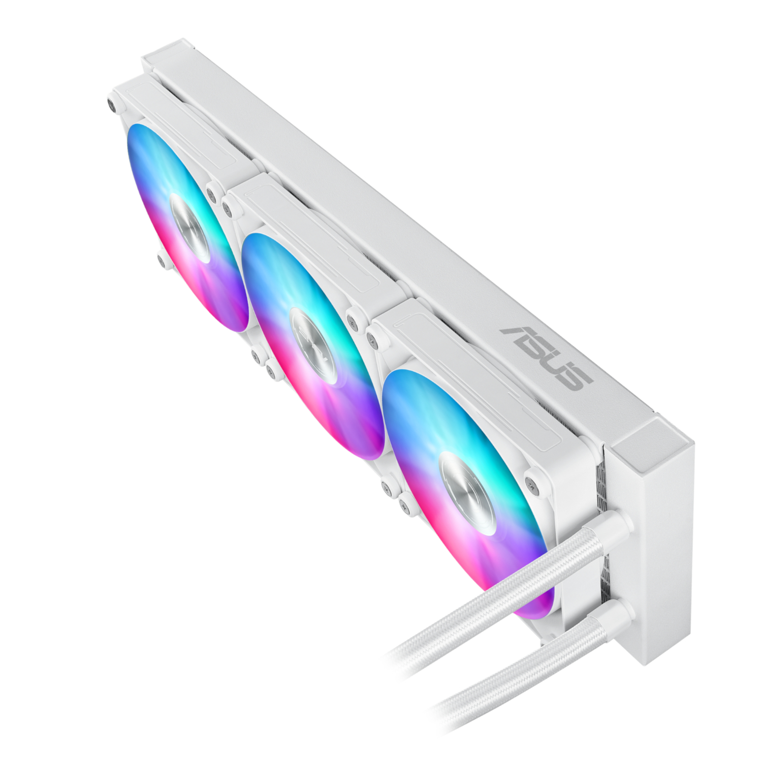 Asus MAX Gaming LC 360 ARGB LCD All-in-one CPU Liquid Cooler – White