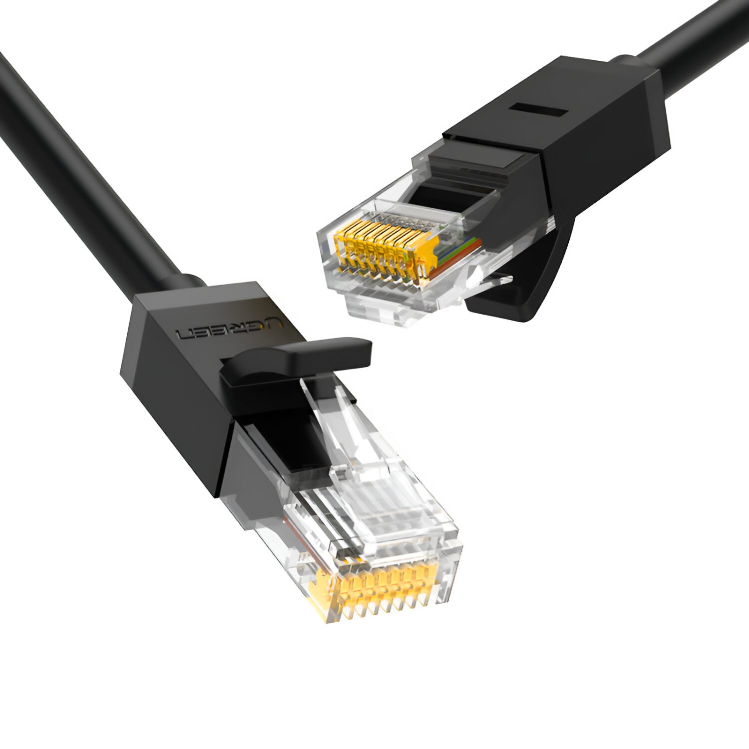 UGREEN NW102-20159 Cat6 UTP Ethernet Cable 1m – Black