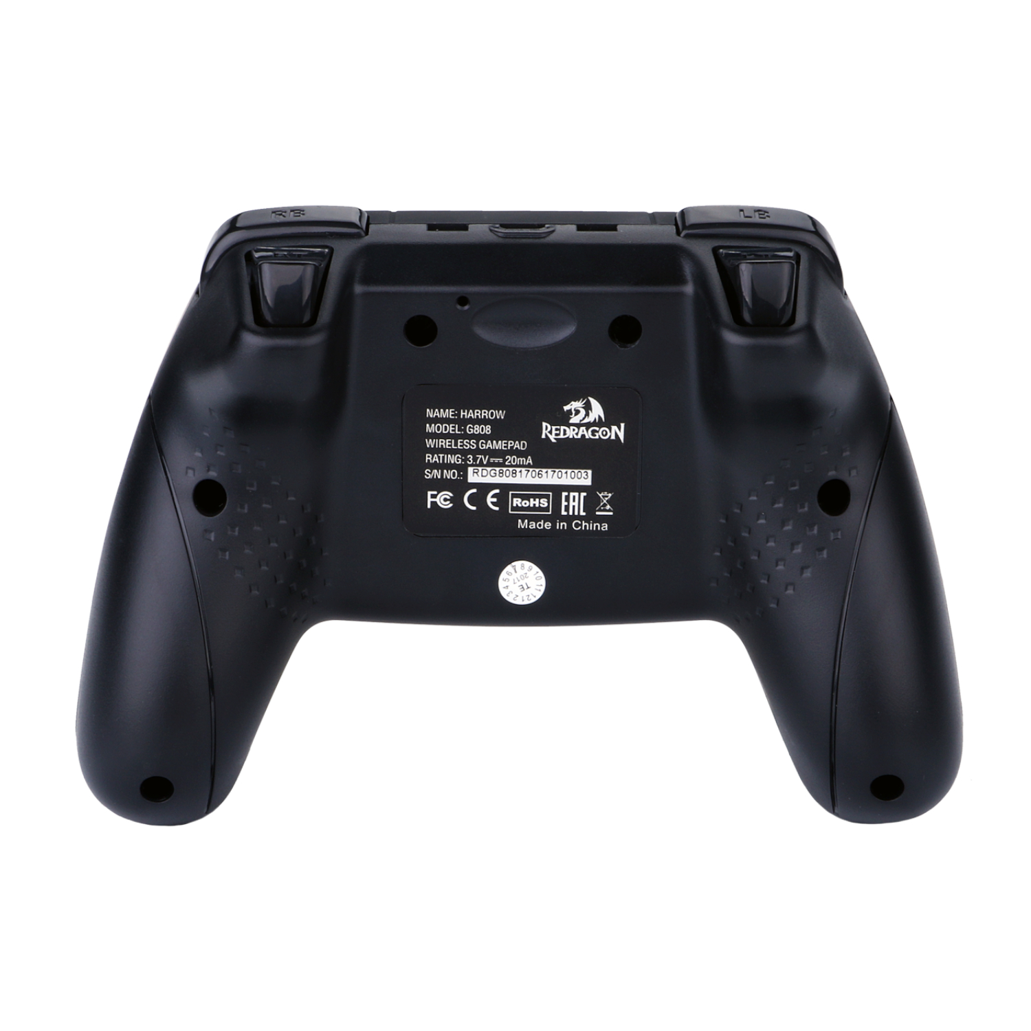 Redragon HARROW Wireless X/D-input(Digital/Analog) PC Controller – Black